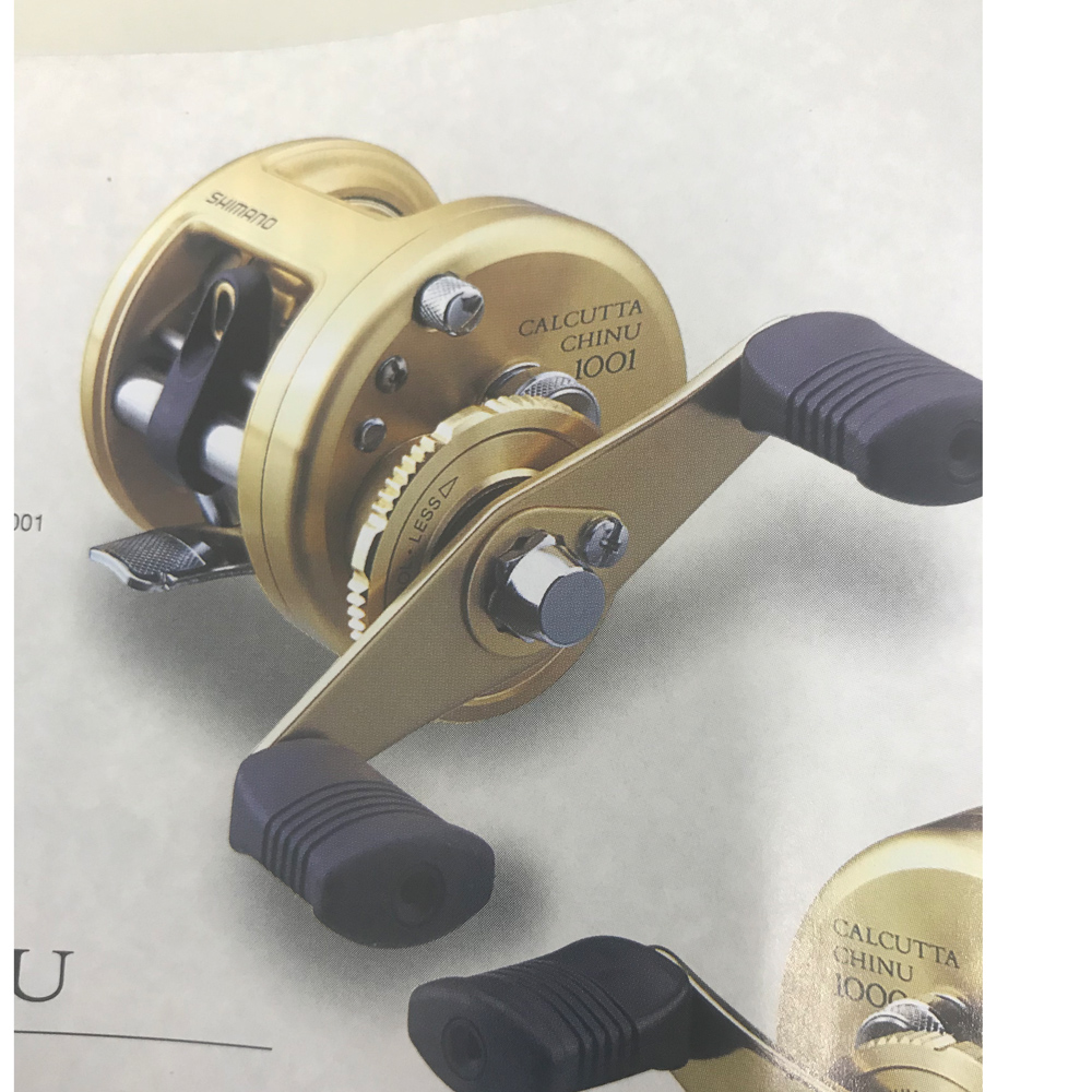 Shimano シマノ カルカッタ チヌ 1001 左ハンドル - リール